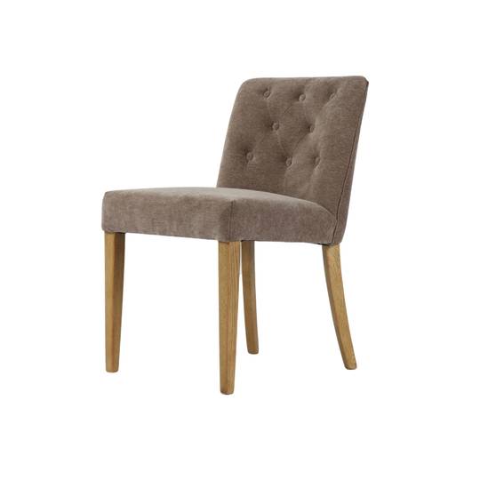 Nice Fabric Dining Chair Taupe